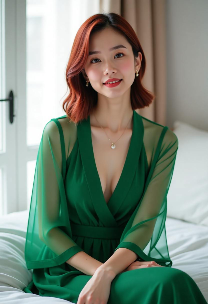 夫妻共同整理旧相册的温暖场景