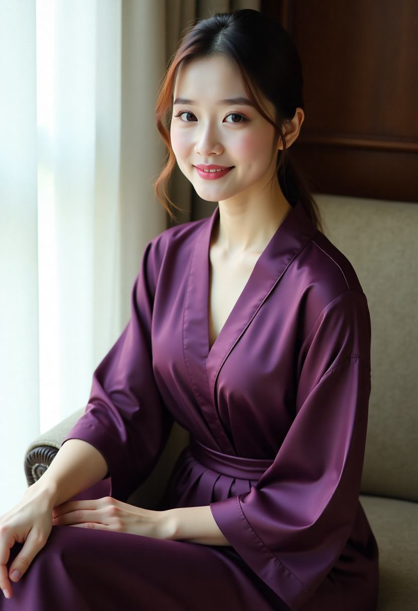 海岸公路上的夫妻背影与落日晚霞